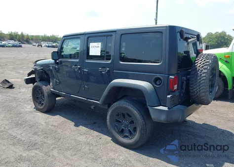 2017 Jeep Wrangler Unlimited Willy Wheeler 4X4 из США, поврежденный, VIN 1C4BJWDGXHL602253